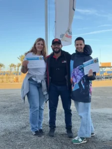 SSI Open Water Instructor certification celebration at Deep South Divers in Marsa Alam